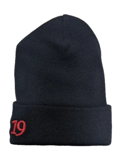 Eric Marsh Foundation Sunset Logo Cuffed Beanie (Black) -Survival Provisions 320 19158Side