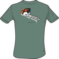 Chainsaw T-Shirt (Military Green), The Supply Cache