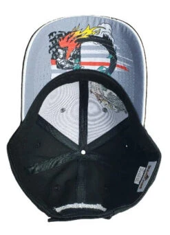 Ball Cap With Wreath (Grey/Black), Wildland Firefighter Foundation -Survival Provisions 320 97719 Inside