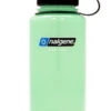 Wide Mouth 32 Oz. Glow Green Sustain Water Bottle, Nalgene