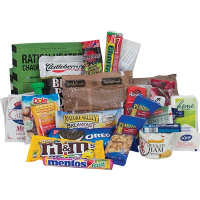 Day Ration/ 24 Hour Food Pack- 4 Day, Coyote Camp 1 Day Ration/ 24 Hour Food Pack- 4 Day, Coyote Camp