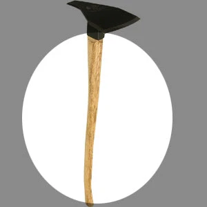 Replacement Handle-40 Inch Hickory, ProHoe 1 Replacement Handle-40 Inch Hickory, ProHoe