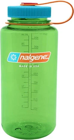 Wide Mouth 32 Oz. Sustain Water Bottle, Nalgene, BPA Free -Survival Provisions 709 55322 Pear Green