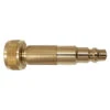 Dual Purpose Adjustable 3/4" Nozzle Fitting, De Luna's