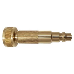 Dual Purpose Adjustable 3/4" Nozzle Fitting, De Luna's