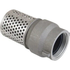 Foot Valve Strainer Aluminum 2 NP, Mercedes Textiles